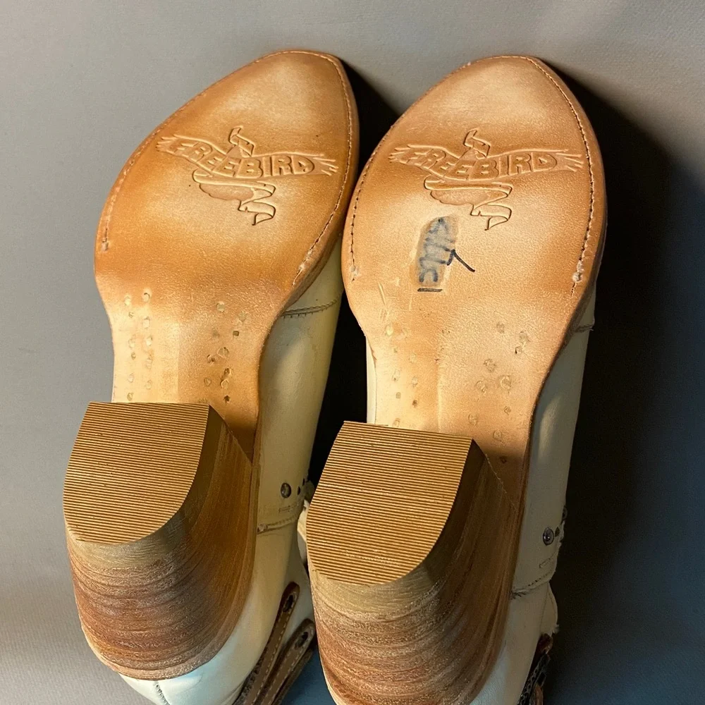 Freebird “Melody” Booties — Women US 9 — New, Handmade Leather - Picture 13 of 14